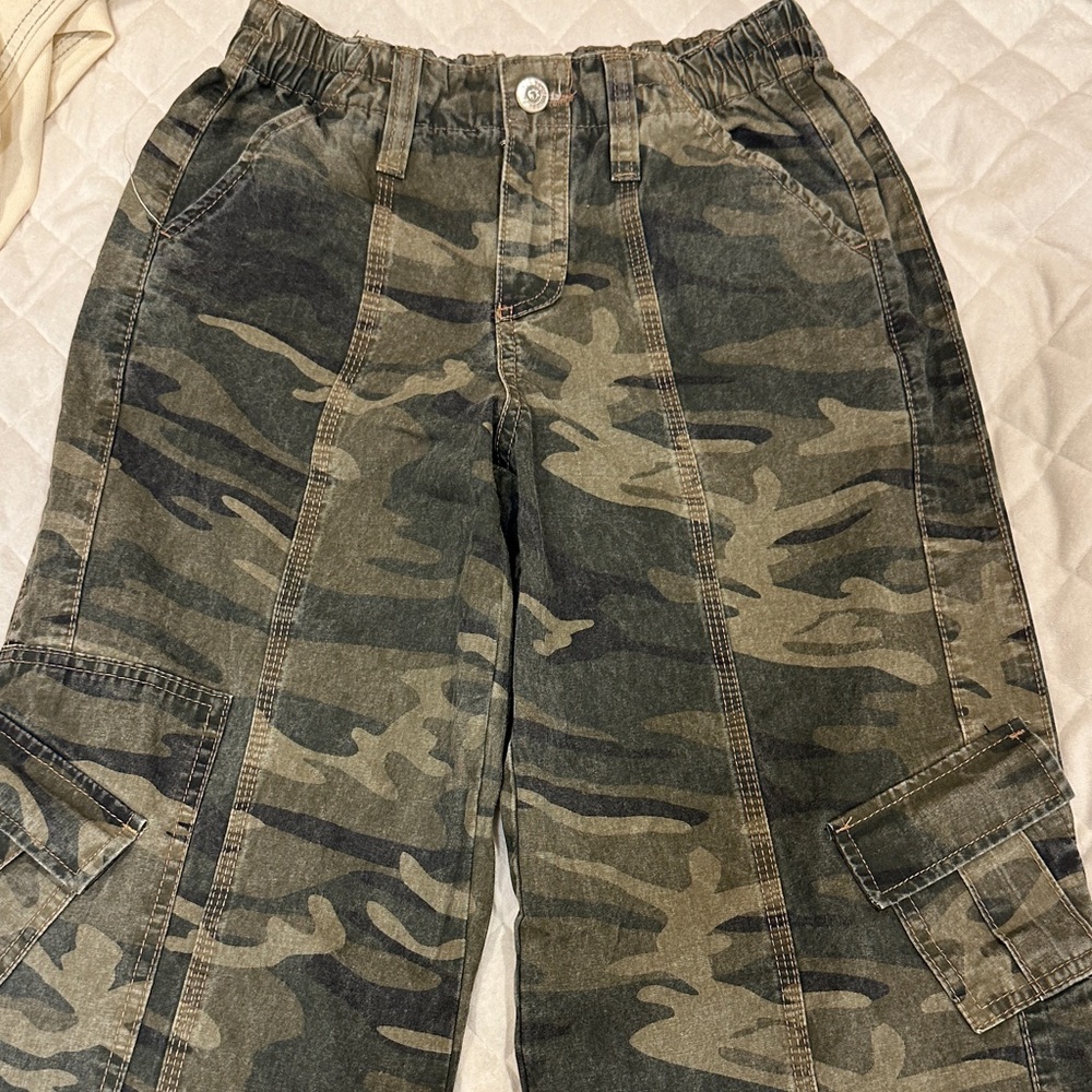 BDG Camouflage Flare Jeans